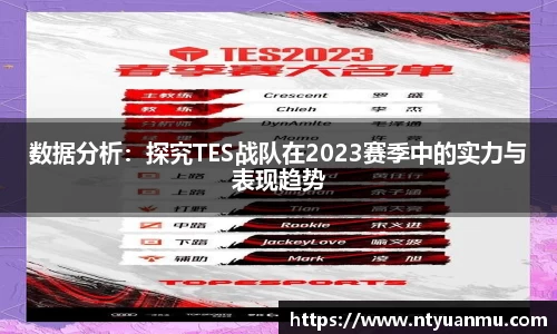 数据分析：探究TES战队在2023赛季中的实力与表现趋势