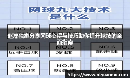 赵磊独家分享网球心得与技巧助你提升球技的全面指南